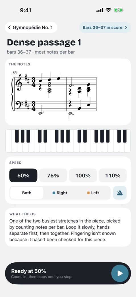 Barline screenshot